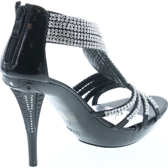 Fabulous Delicacy-07 Black Womens pumps-shoes 8.5 NEW - Picture 5 of 8